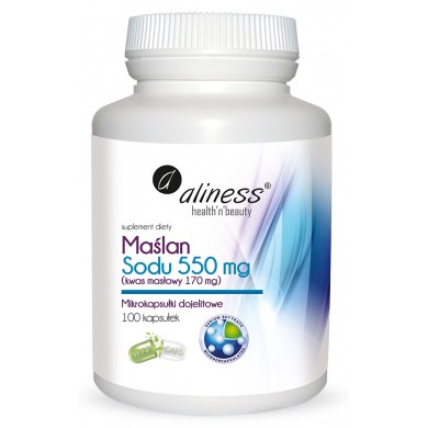 Maślan Sodu 550 mg (Kwas...
