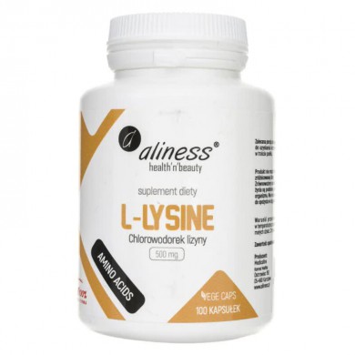 Aliness, L-Lysine 500 mg x 100 Vega caps