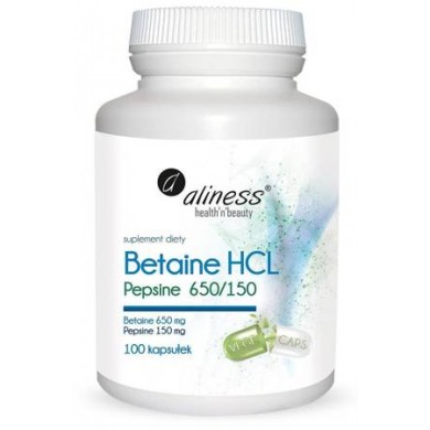 Betaina HCL 650 mg +...